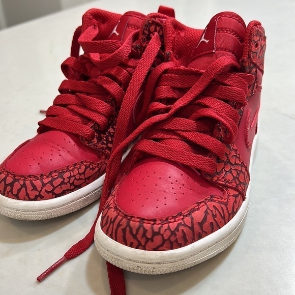 AIR JORDAN 1 RETRO HIGH PREMIUM BP 'RED ELEPHANT, size 12C - Picture 5 of 6